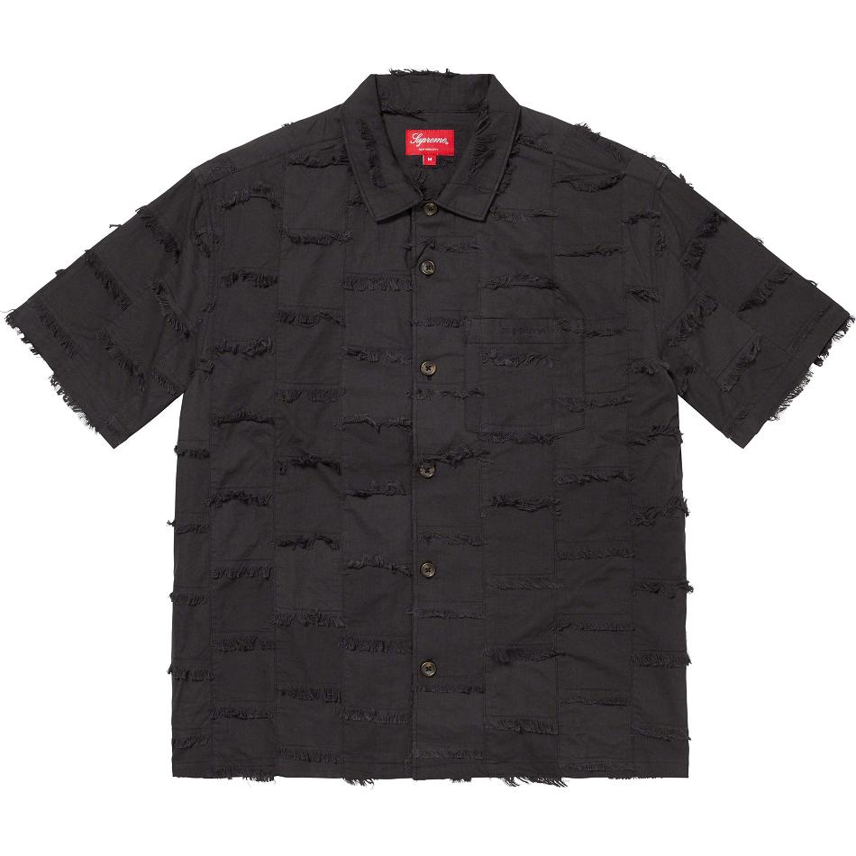 Camisas Supreme Patchwork S/S Negras | Supreme 253UT